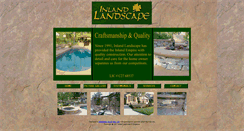 Desktop Screenshot of inlandlandscape.com
